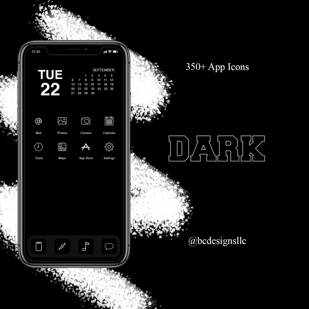 Dark App Icons