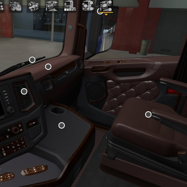 [Interior] Scania NG CUSTOM interior V2 by WC007 D3SIGN