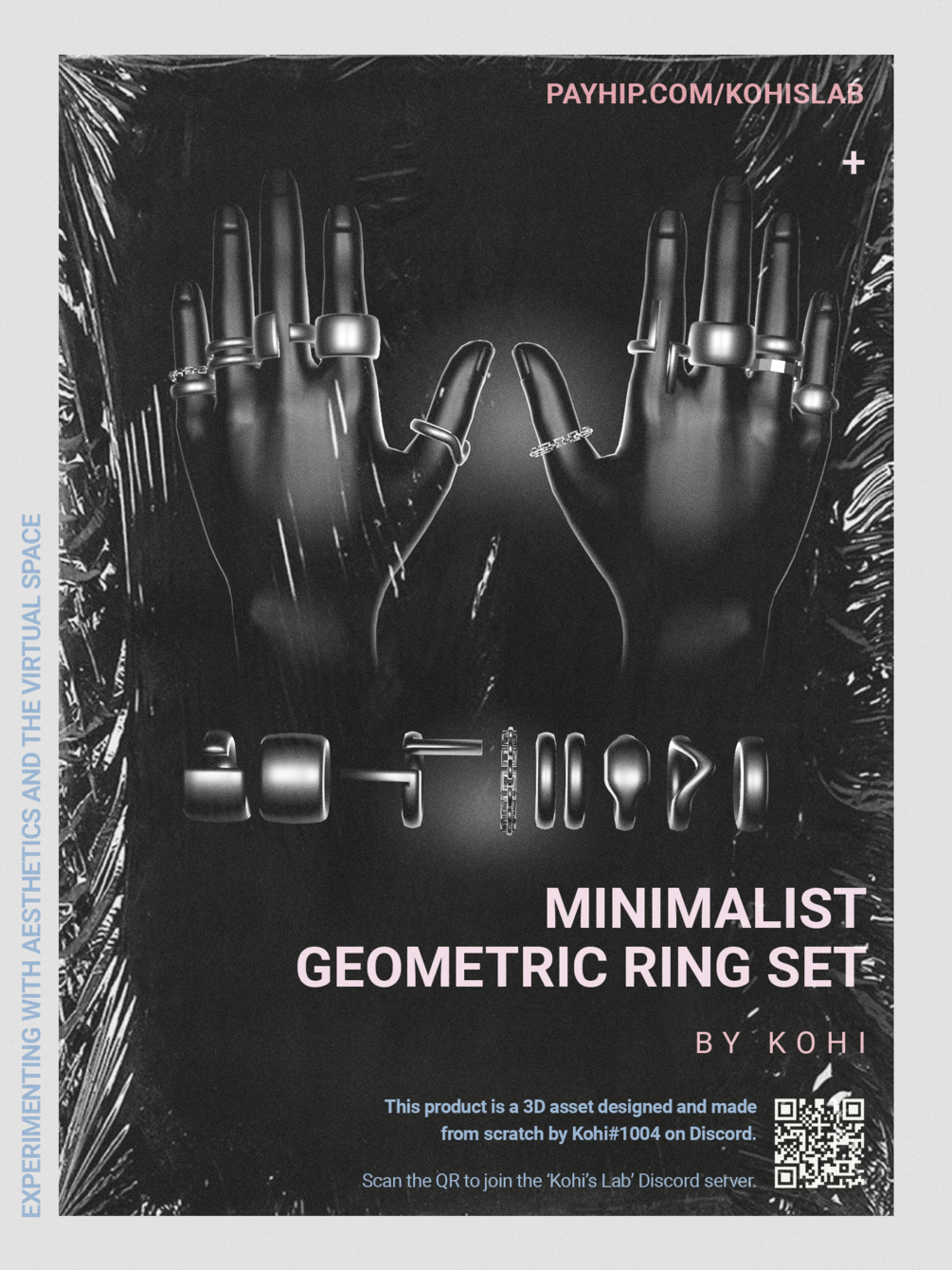 minimalist geometric ring set (free in server)