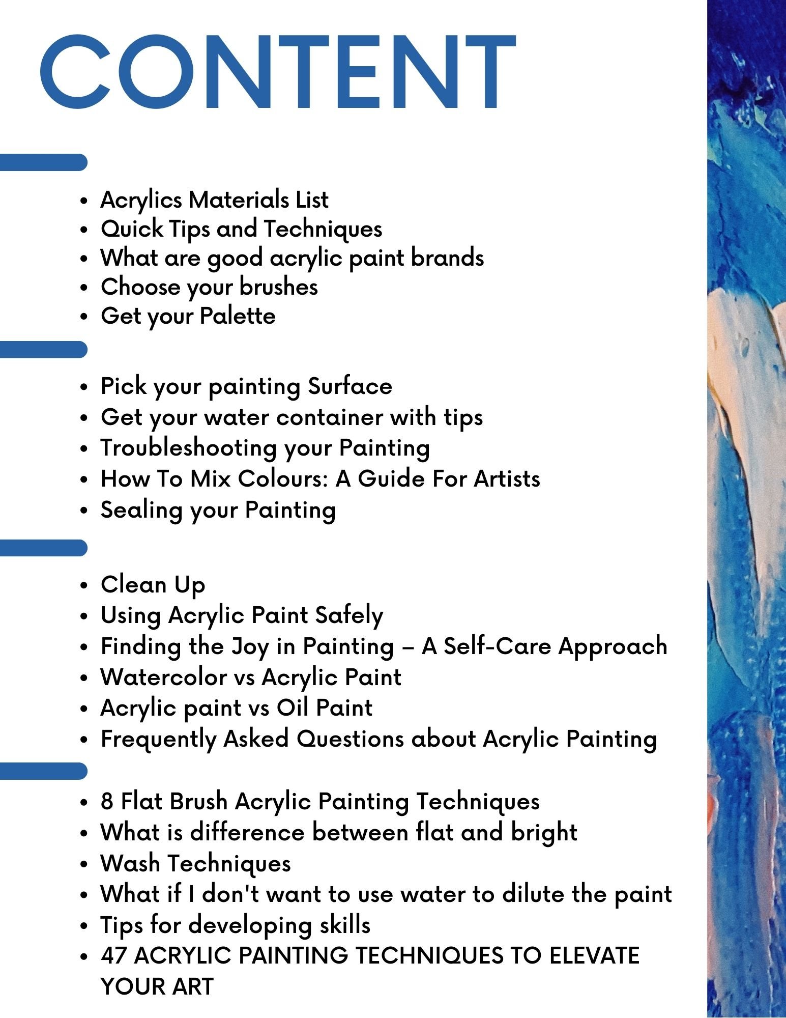 The Guide To Acrylic Painting EBOOK PDF