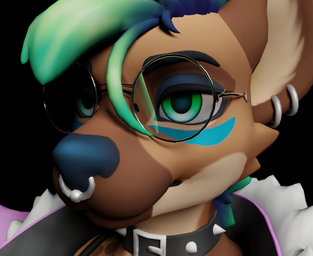 Metal Round Glasses (Universal - PC/Quest)