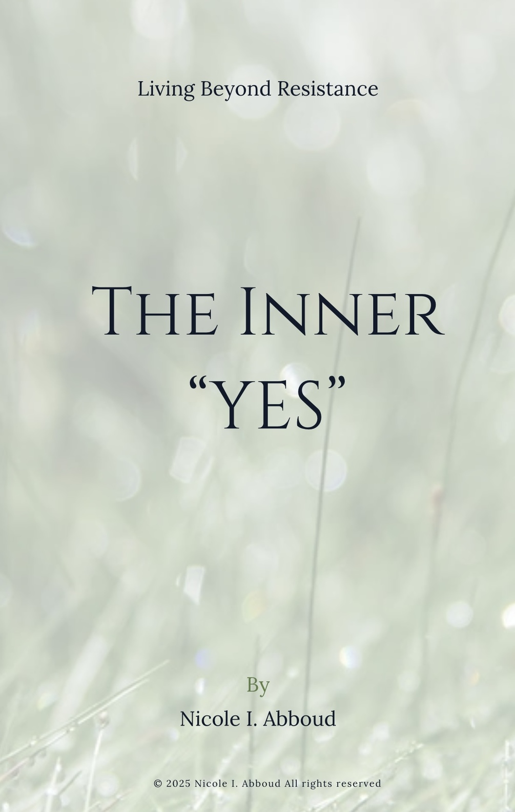 The Inner YES book cover