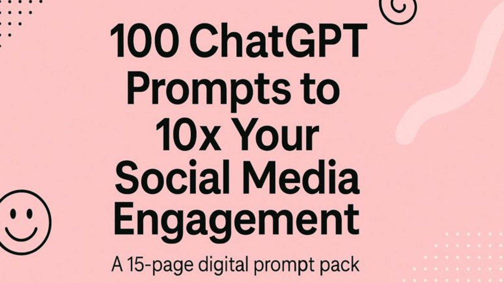 100 ChatGPT Prompts Preview