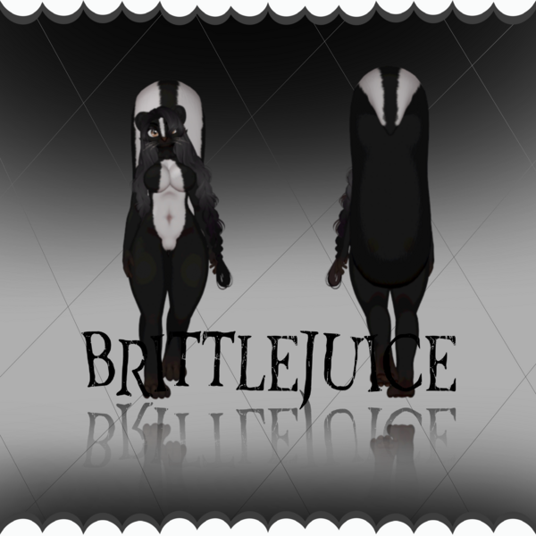 Pepper Le Mew | Female Kiggy Base | Re-Texture ONLY