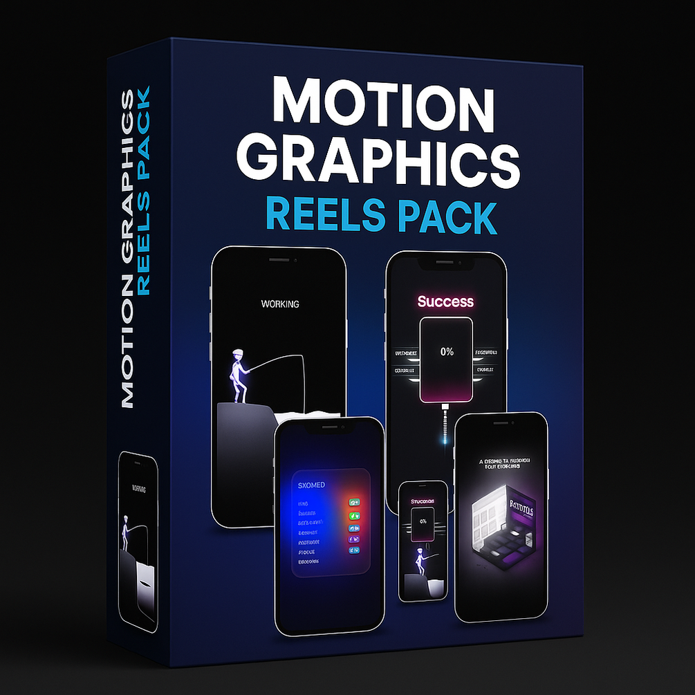 🌟 Motion Graphics Reels Pack – 1500+ Premium Assets for Viral Content