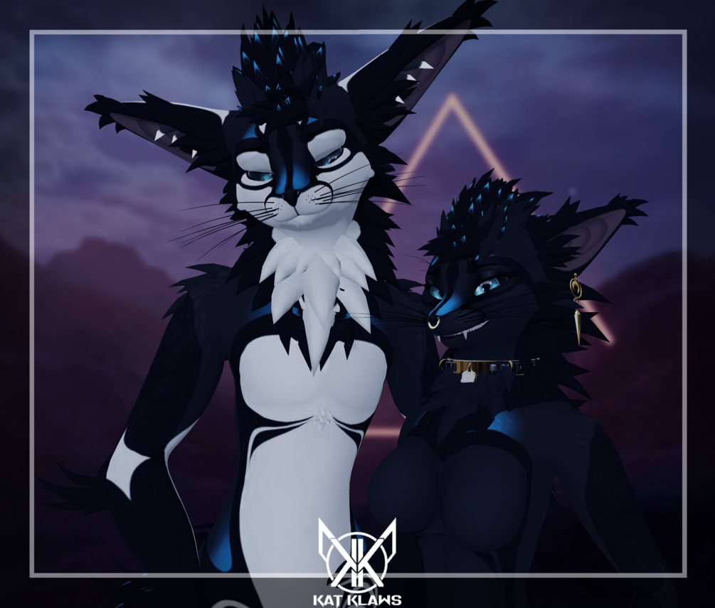 Jex Black Blue | Rexouium/Magpie by Yamiko225 | Kat Klaws