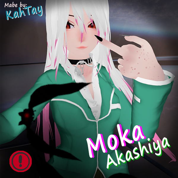 Moka Akashiya (Rosario + Vampire) [VRCHAT AVATAR]