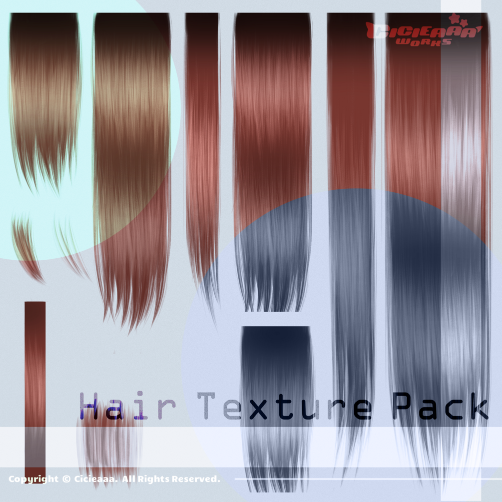 hair texture illustrator free download