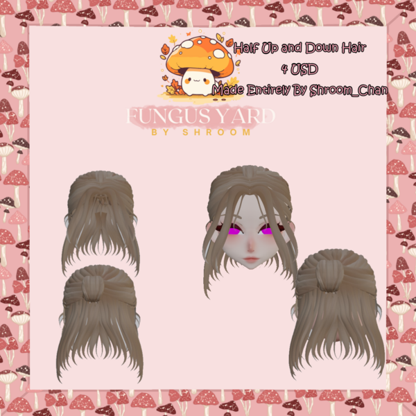 Half Up and Down Hair