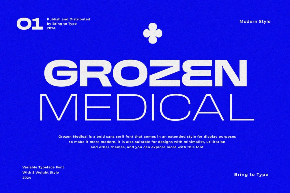 GROZEN MEDICAL - Grotesk Font Family