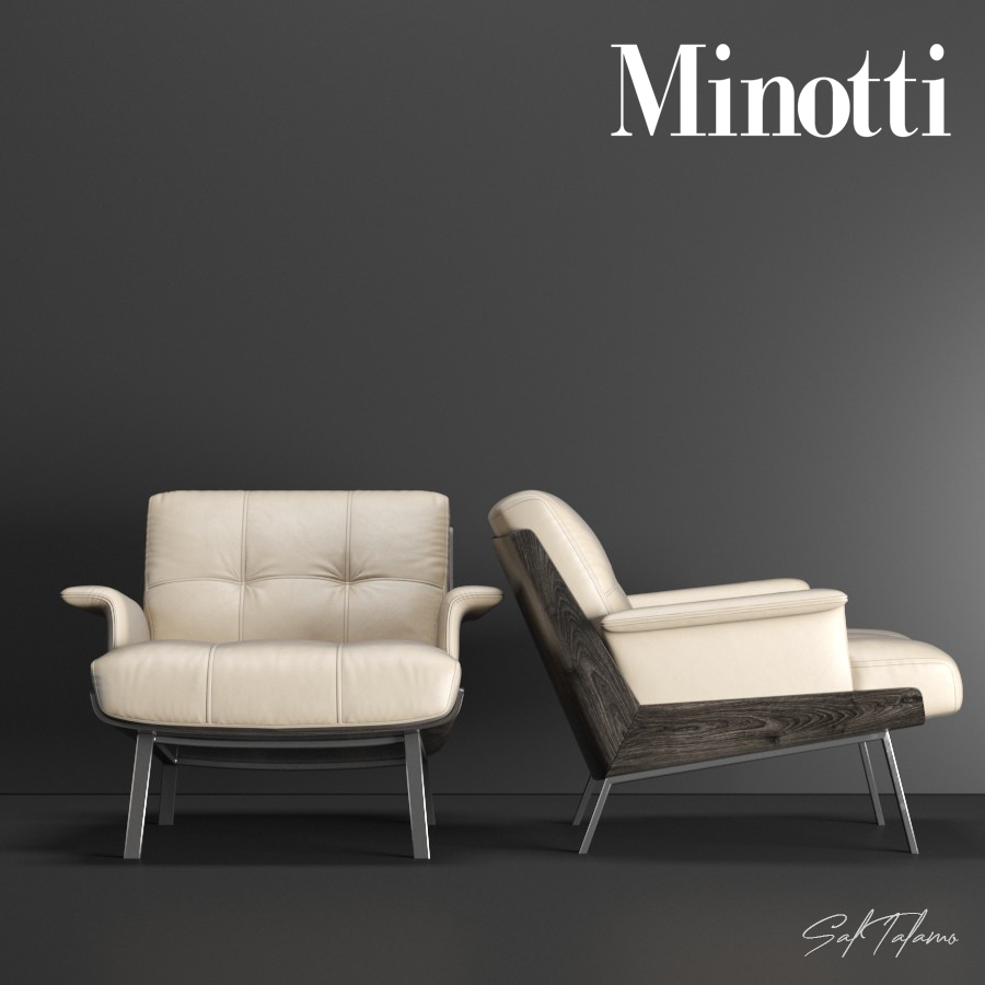 Minotti daiki online chair