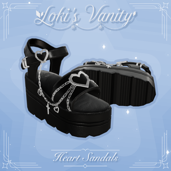 ˗ˏˋ ꒰ " Heart Sandals " ꒱ ˎˊ˗