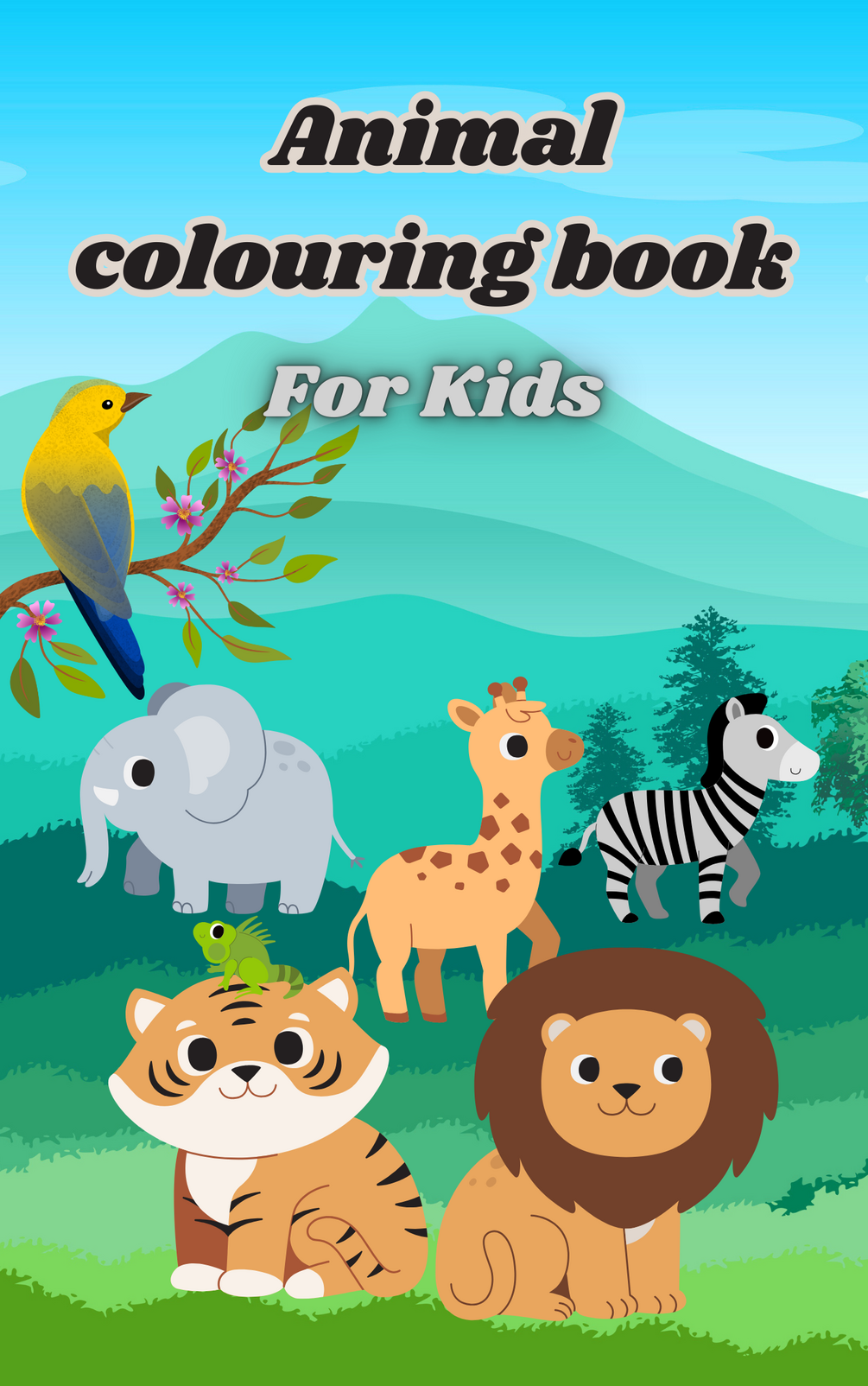 Animal Colouring book