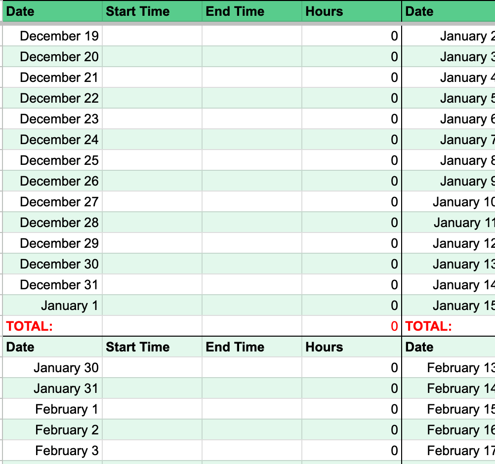 Biweekly Work Hours Calculator Even Simplify Your Time Tracking