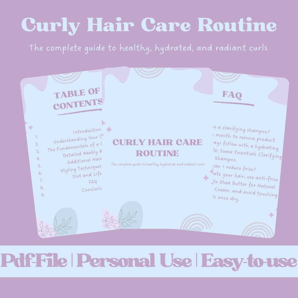 Curly Hair Care Routine