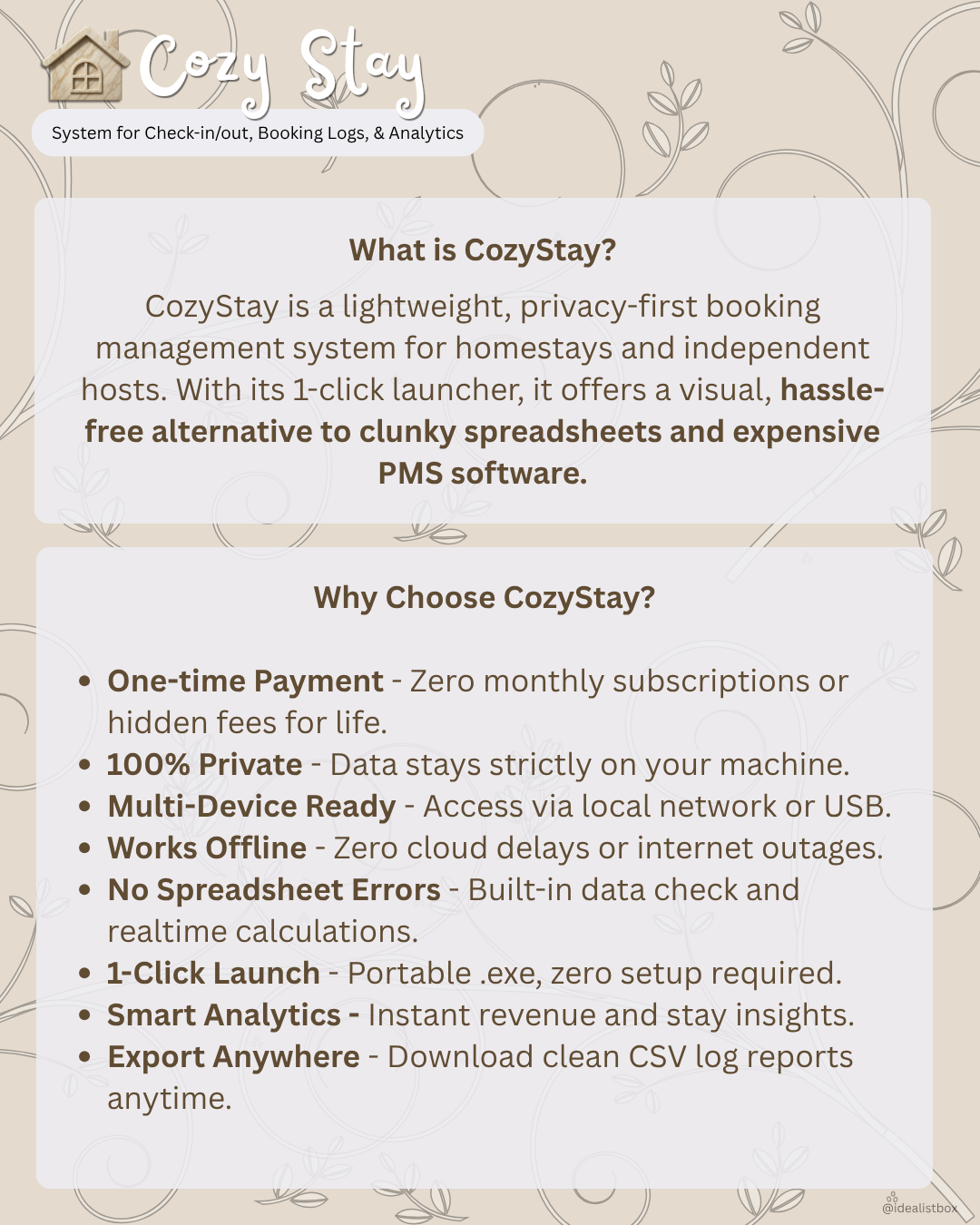 CozyStay Slide 2