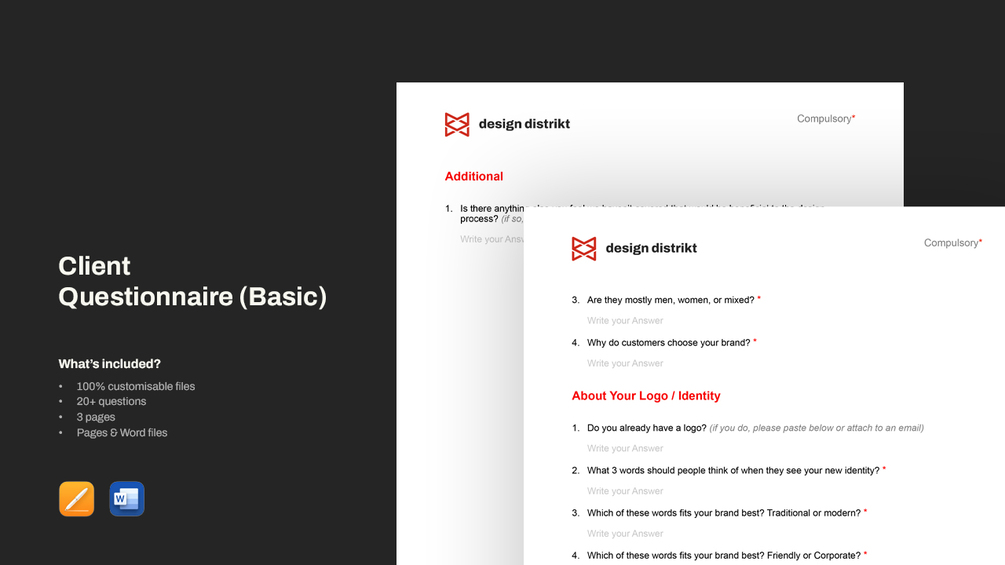 Client Questionnaire (Basic)