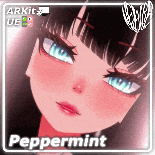 "Peppermint" Customisable Head for VTubing & VRChat