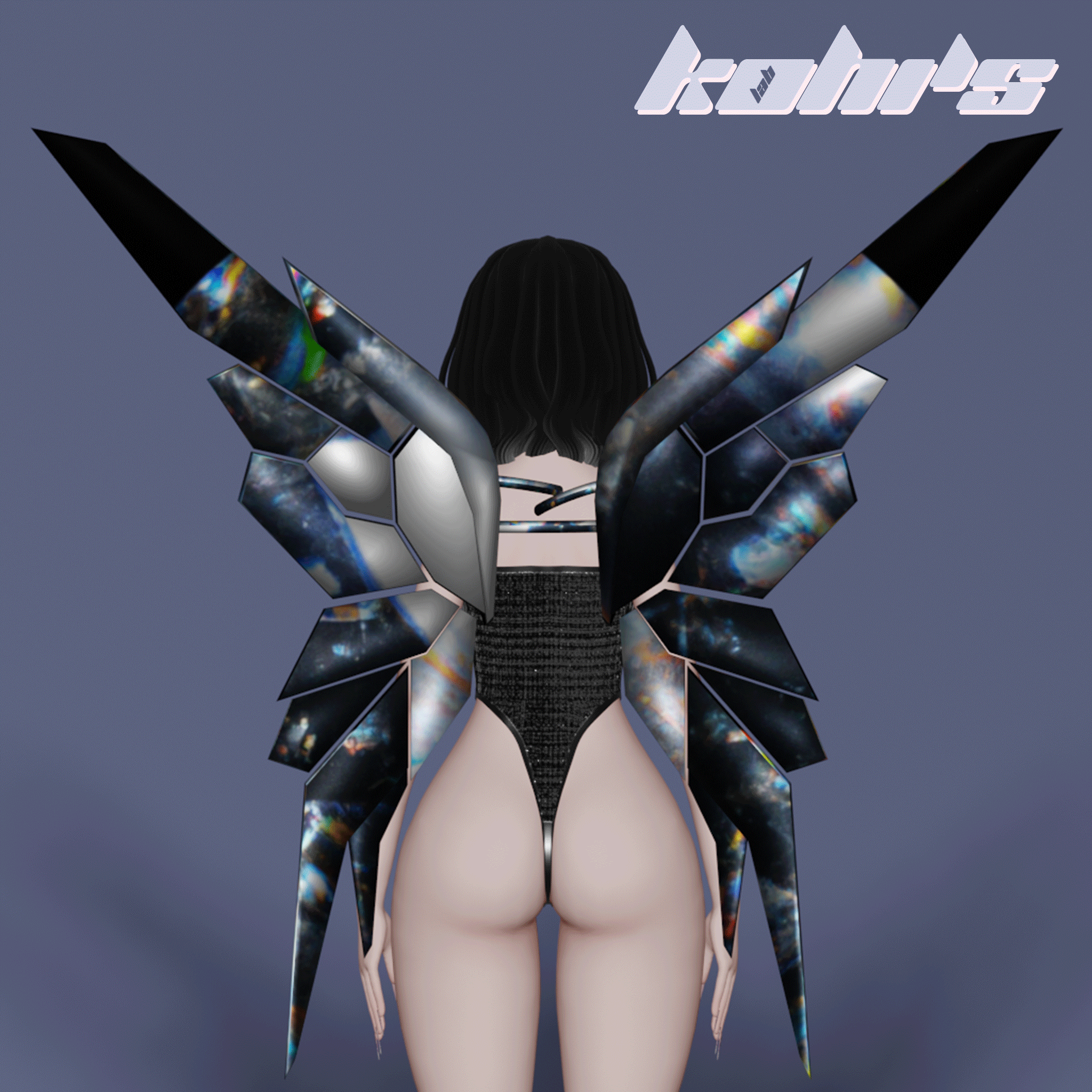 cyber fae wings