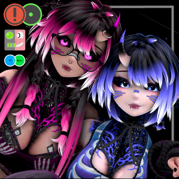 Supra | Female/Femboy | PC + Quest + Opti | VRCFT & VRCFury