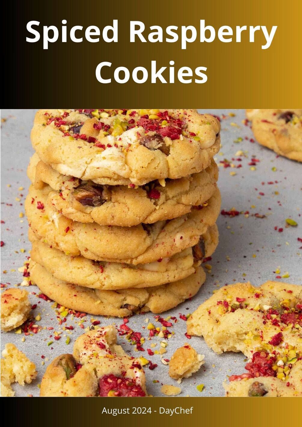 Spiced Raspberry Cookies