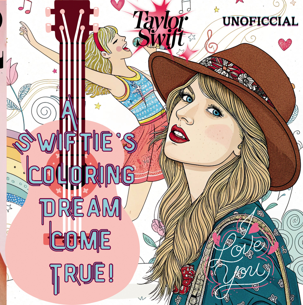 taylor swift coloring book