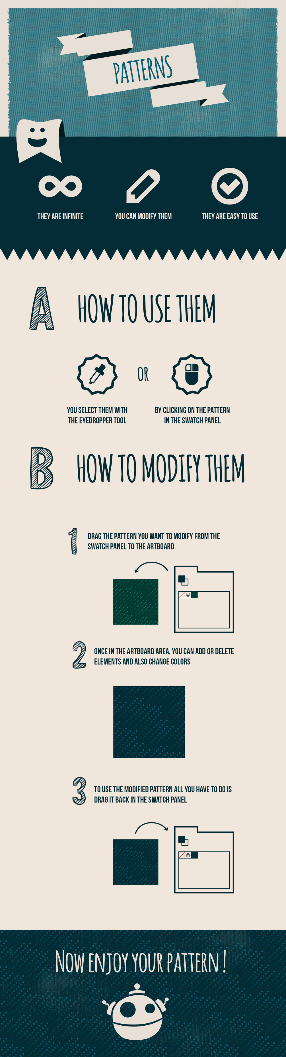 Blue Pattern Paper Collection