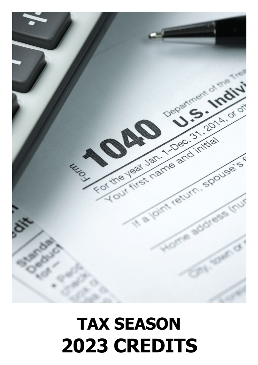Tax Season 2023 Credits
