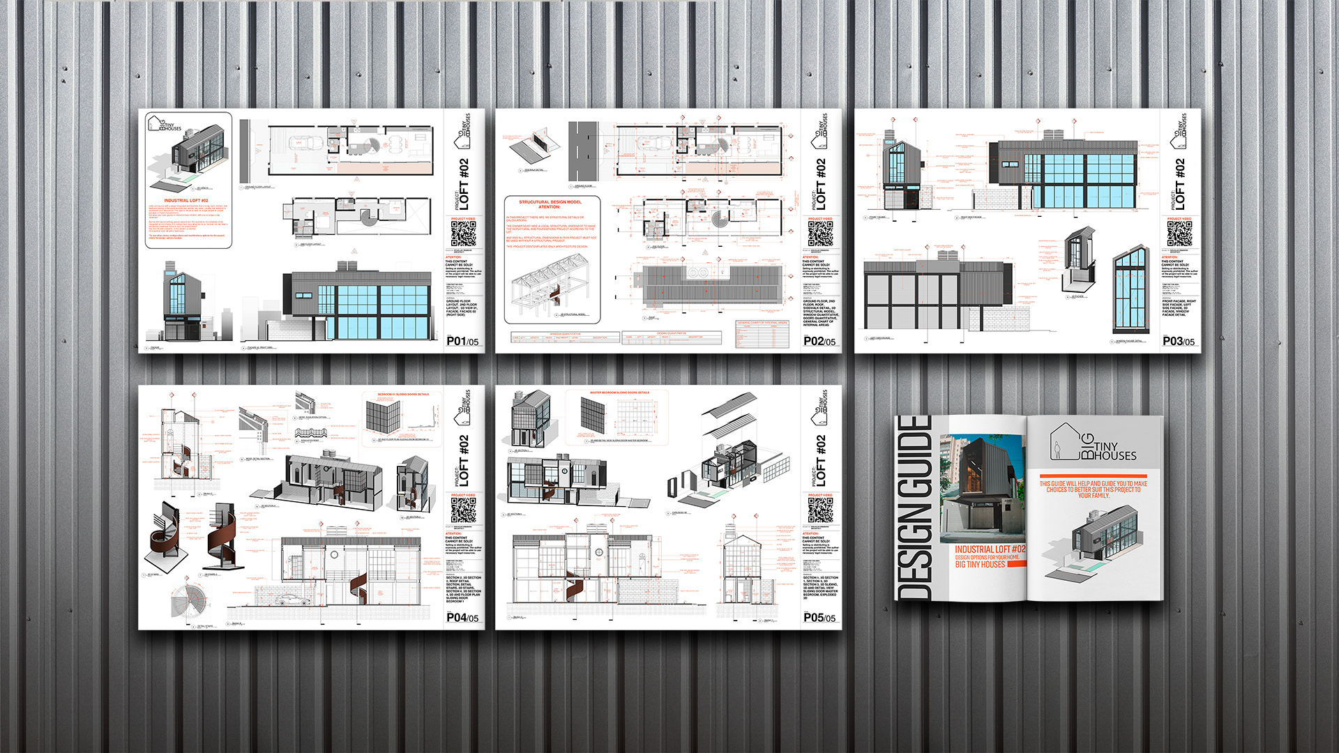 Industrial Loft 02 Plans