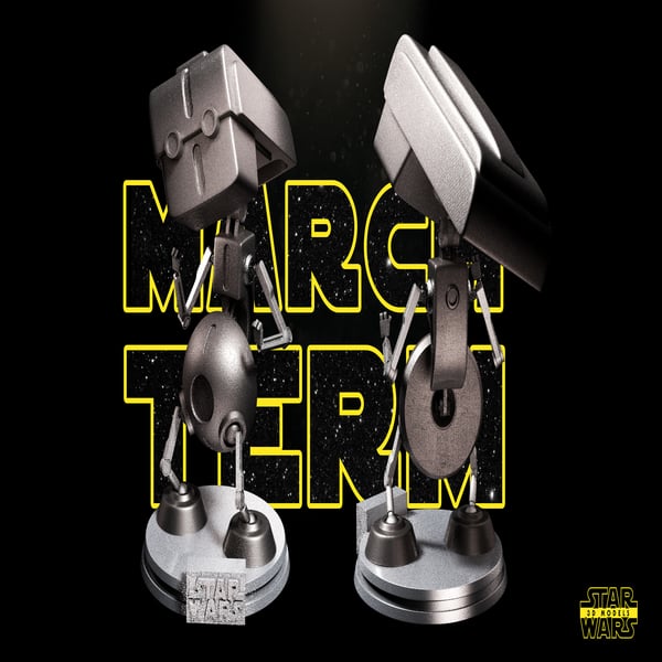 Todo 360 Droid  - Star Wars 3D Models - Tested and Ready for 3D printing