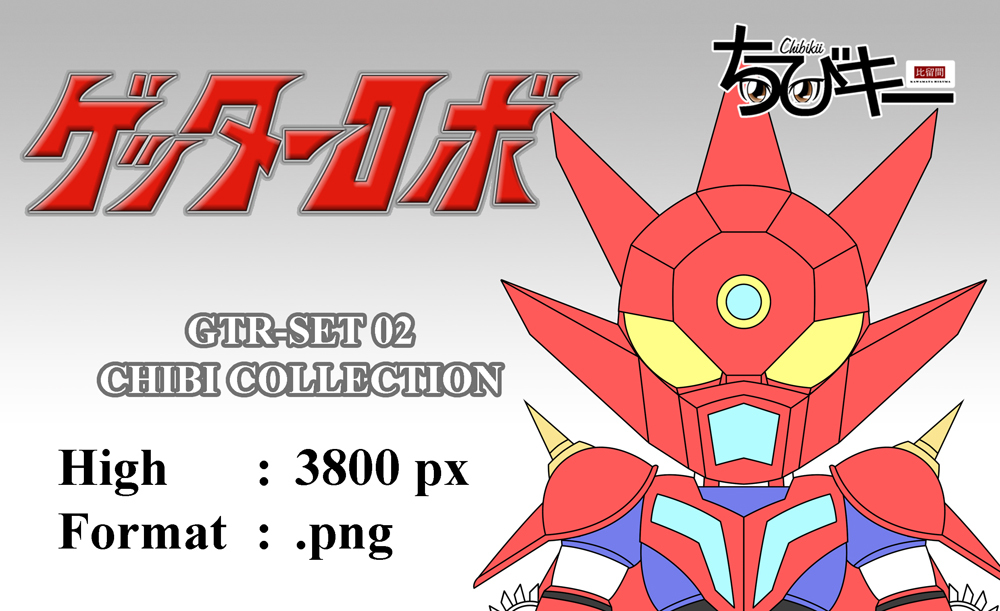 Chibi Getter Robo - Set 02