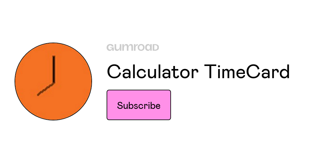 Digital Time Card Software