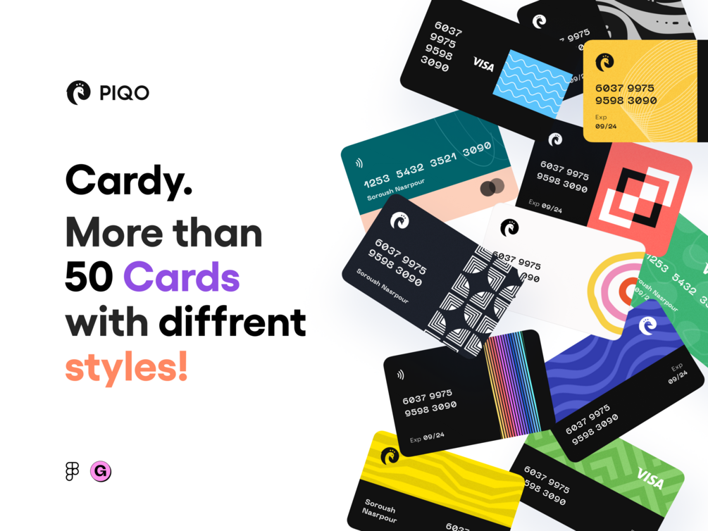 Cardy V1.0 | +50 free Bank cards