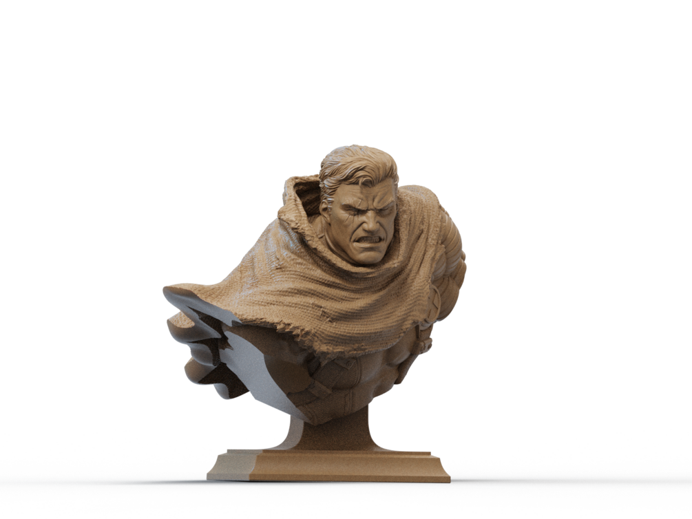 Bust Cable 3D Print