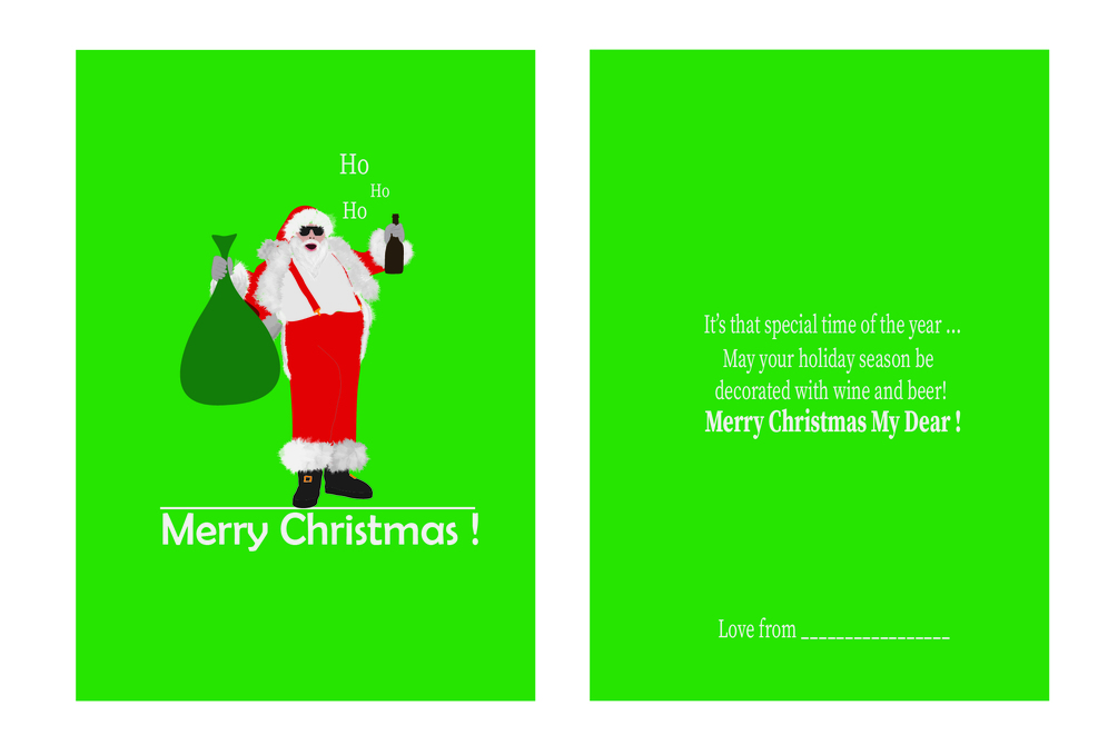 Printable Christmas Card