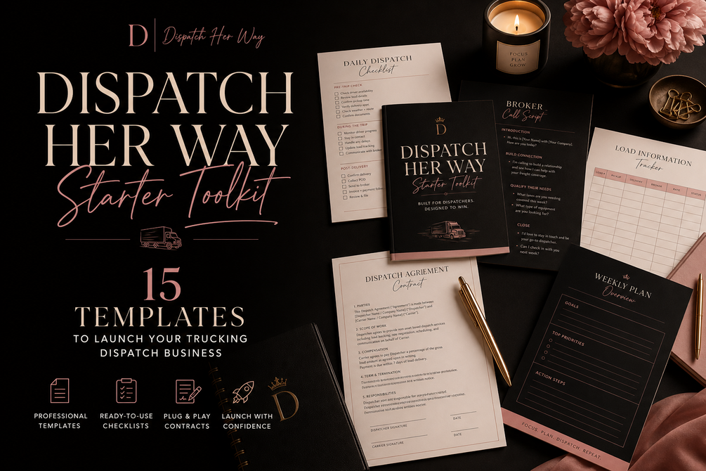 Dispatch Her Way Starter Toolkit cover