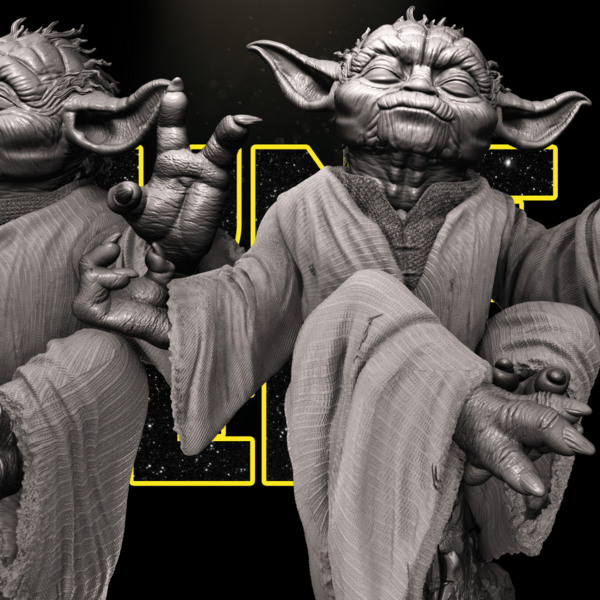 Yoda Bust - Star Wars 3D Models - Tested and Ready for 3D printing