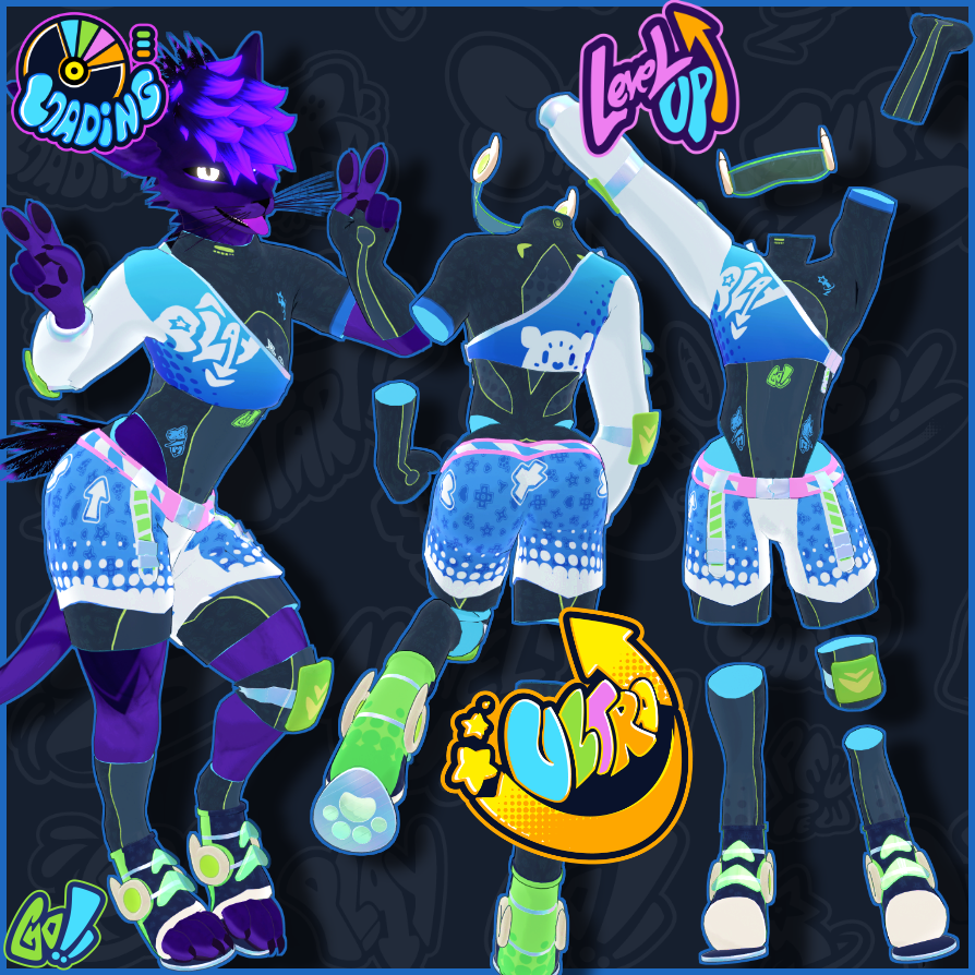ULTRA outfit MULTIBASE (Rexouium 1.7, Dante, Hyenid, Pubbchi, Nawulf, Archer, Canis Woof, Swaggon, Shia Bunnia, ...) (inspired by Furality Ultra)