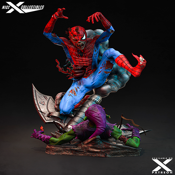 Zombie Spiderman/Green Goblin