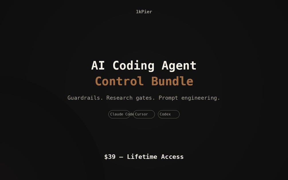 AI Coding Agent Control Bundle