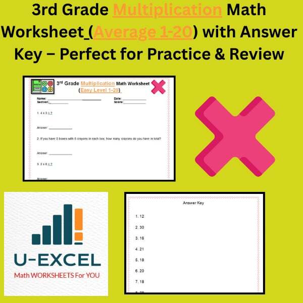 3rd Grade Basic Operations Bundles with answer key - Perfect for ...