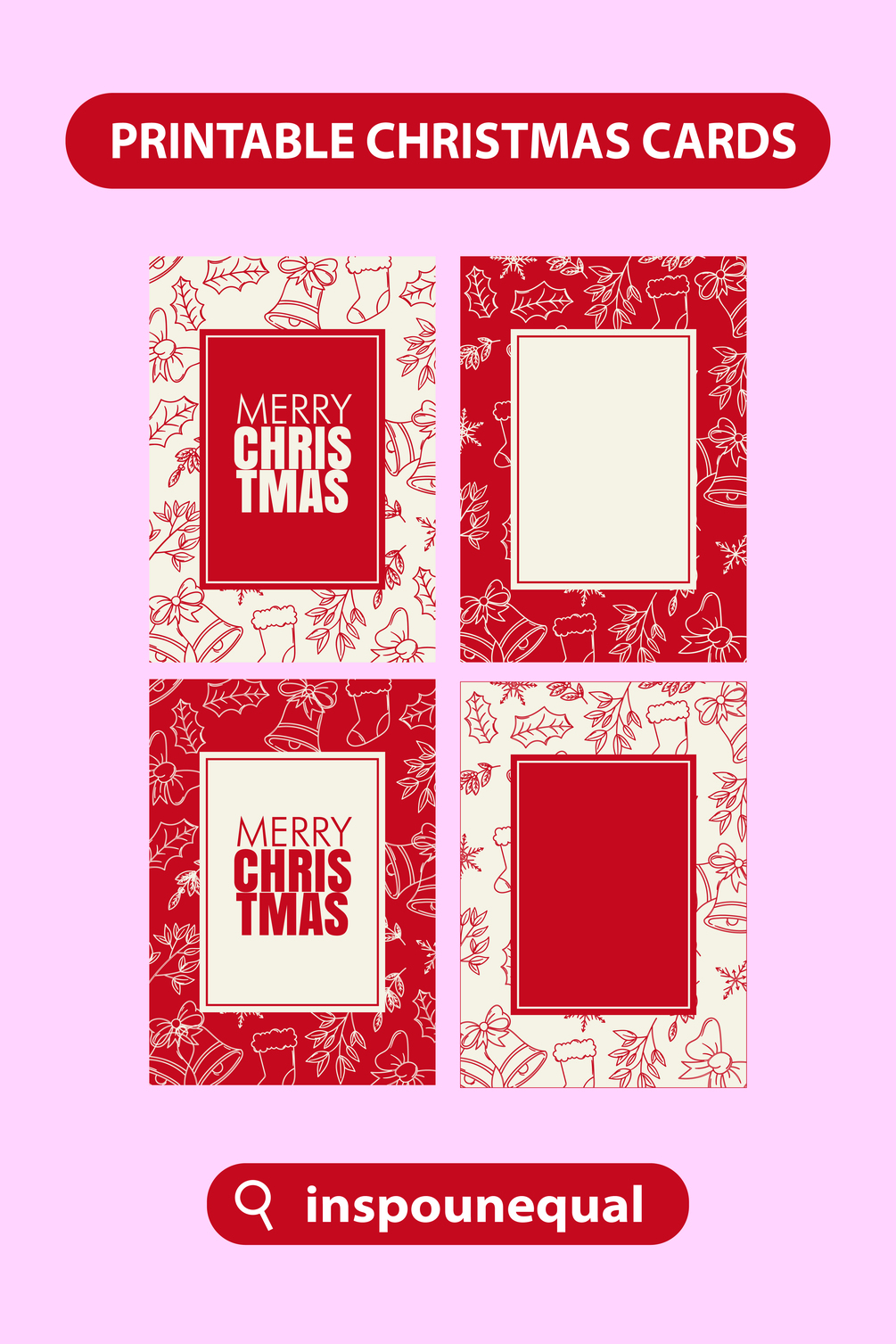 Printable christmas cards