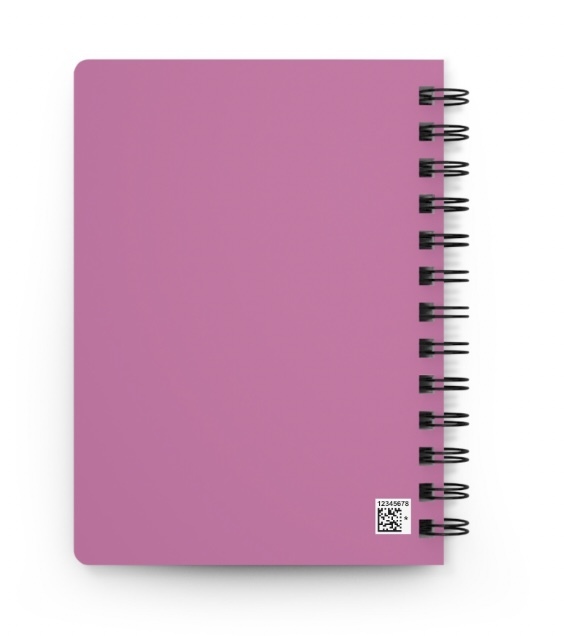 For the Love of Aliens spiral notebook