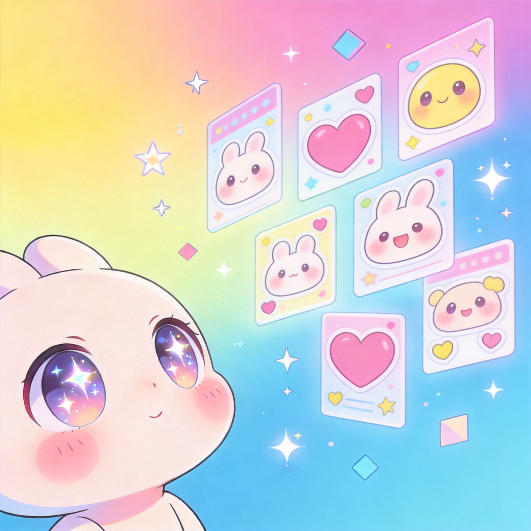 Vol. 1 — Cute-Tech Wallpaper Pack (24 wallpapers)