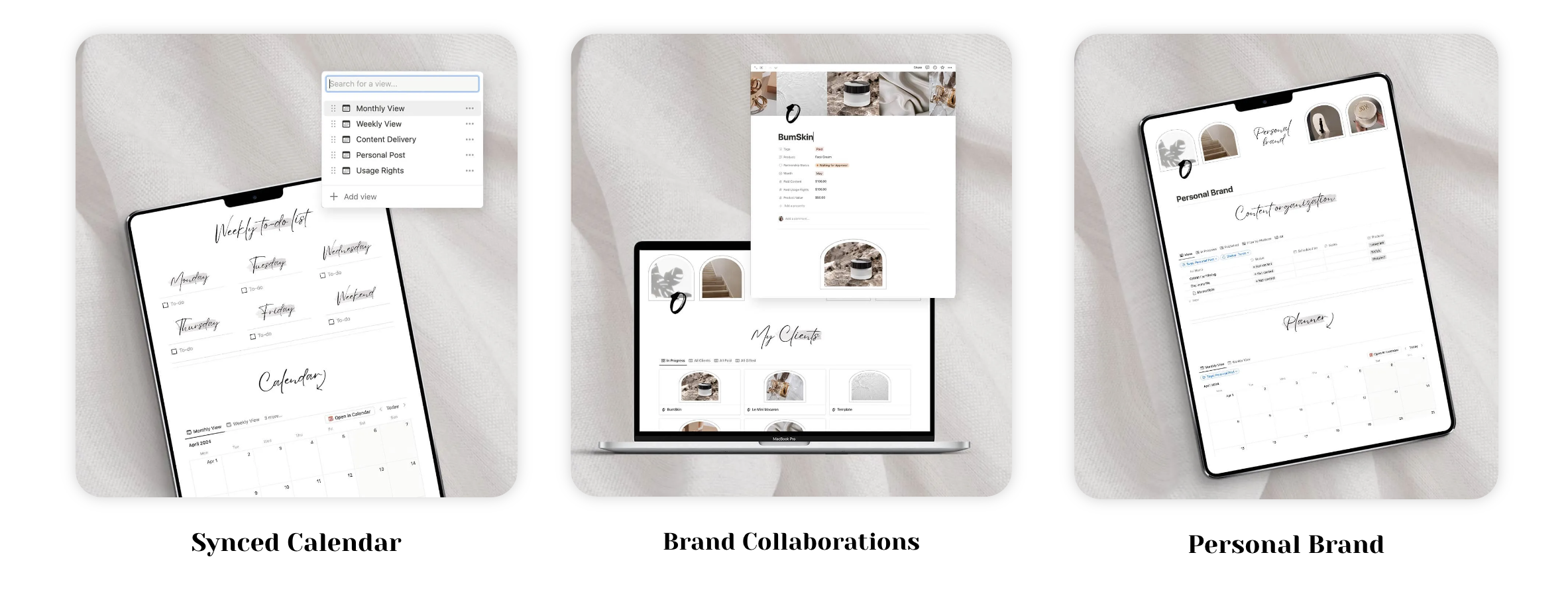 Content Creator Notion Template