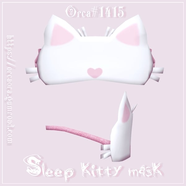 Sleep kitty mask  zzZ | FREE IN NITRO