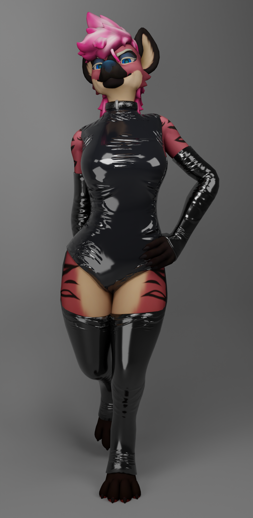 Valkyrie Latex Leggings, pure power dressing for dominant women.