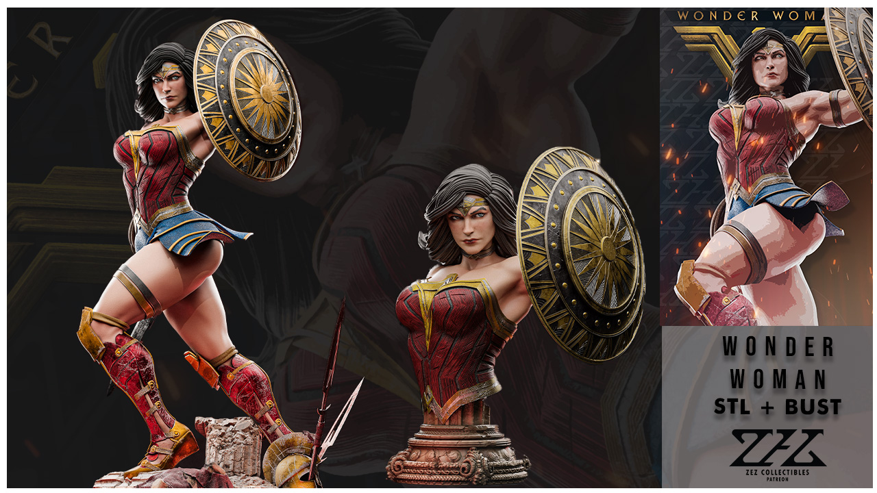 ★Wonder Woman Bust Limited Edition Justice League Wonder Woman Limited Edition Bust