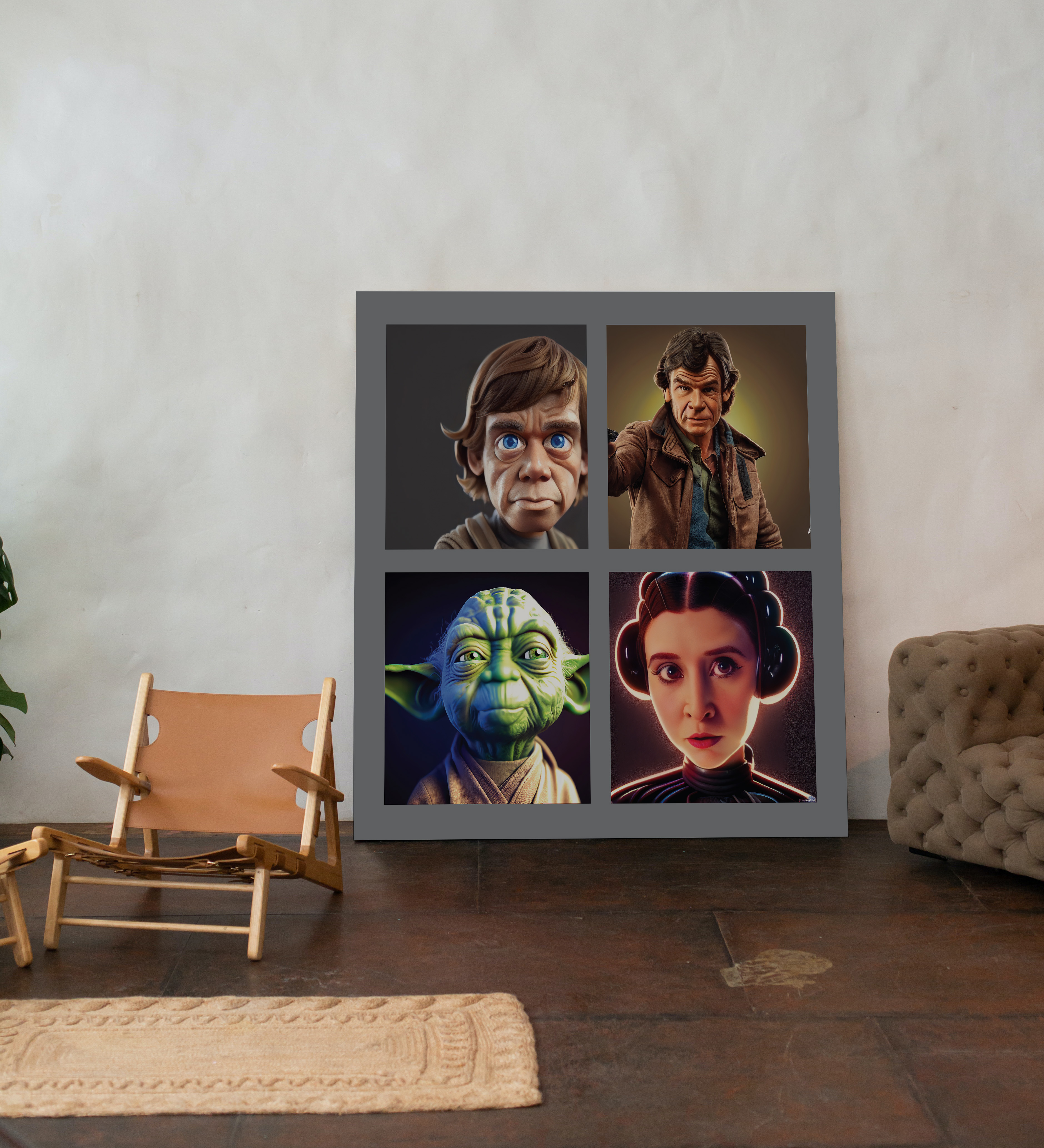 Star Wars + MAD Magazine Mashup The Good Guys Digital Prints