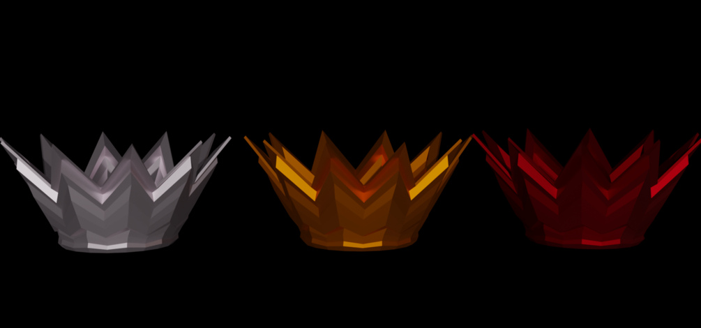 Official Mocking Jay Crowns - Made in Blender